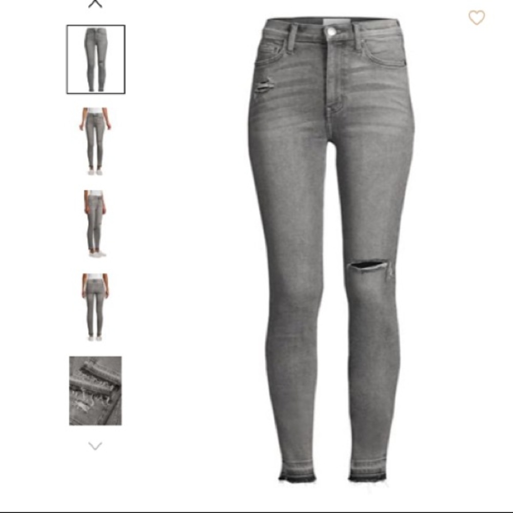 NWT Current/Elliott Ultra High Waist Skinny Jean